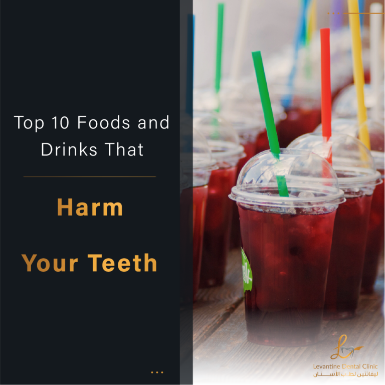 foods and drinks that harm your teeth